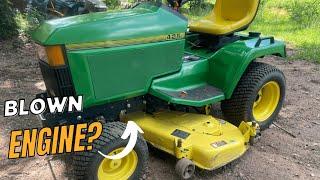 I PAID $2,300 FOR A BROKEN 2001 JOHN DEERE 425 GARDEN TRACTOR OFF MARKETPLACE, CAN WE FIX IT?