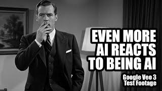 Even More AI Reacts to Being AI: Google Veo 3 Test Footage #veo3 #ai