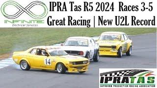 Highlights IPRA Tas Round 5 Races 3-5 Baskerville 2024 Improved Production New U2L lap record