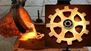 Making a Copper Fidget Spinner Gear