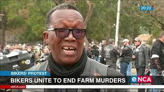 Bikers unite to end farm murders