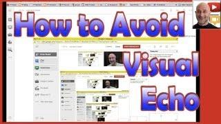 How to Avoid the HOA Visual Echo (when making training videos)