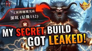 Diablo 4 -  New TRILLION DAMAGE Glass Cannon Build Leaked - DOOMSTORM Druid - Season 5 Guide