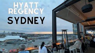 Hyatt Regency Sydney hotel review. Walk through of hotel & Darling Harbour