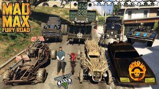 GTA 5 - Stealing MADMAX Vehicles with Franklin! (Real Life Cars #09)