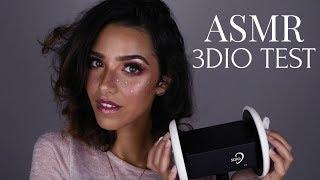 ASMR 3DIO TEST (Ear brushing, Ear tapping, Finger Flutter, Ear cupping, Ear touching..)| ASMR Glow