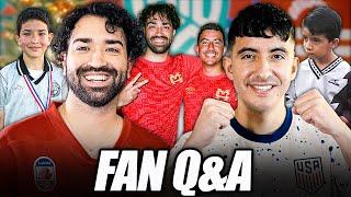 How Did The Give N Go Start? Did We Ever Try To Go Pro? CR7 vs. MrBeast? | FAN Q&A