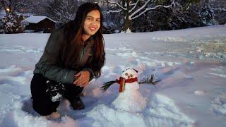 snowman kaise banate hai ..| Risha dubey