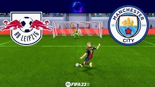 UEFA Champions League | RB LEIPZIG vs MANCHESTER CITY | [Penalty shootout] FIFA 23