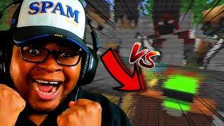 WATCHING MINECRAFT SPEEDRUNNER VS 4 HUNTERS GRAND FINALE! {DREAM REACTION!}