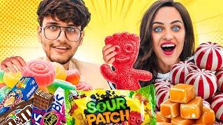 Unboxing CANDY from around the WORLD with my BROTHER 