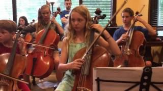 French Folk Song, Cello Choir June 5 2017