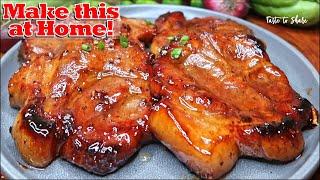 Amazing! SECRET to a Delicious PORK recipe that melts in your mouth  SIMPLE WAY to COOK Pork Steak