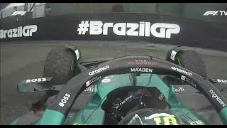 Stroll Crash | Formation Lap | Brazil | 2024