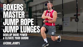 BOXERS MASTER JUMP LUNGES JUMPING ROPE | Jump Rope | Boxing | Jump Lunges