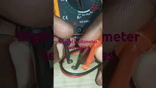 Digital multimeter test cables. #electronics #technology