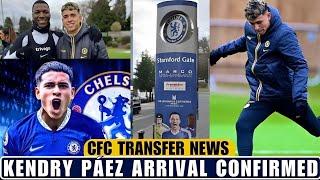 Chelsea News Today : Kendry Páez Begins Training at Cobham Ahead of Chelsea Move – What to Expect!