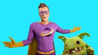 Superhero Hide And Seek with Captain Adventure 2 | Just For Kids