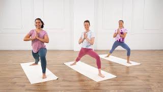 35-Minute Pure Joy Yoga, Cardio, & Meditation Session