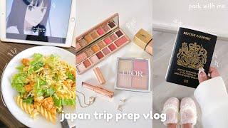 travel prep vlog ️ glow-up routine, packing for japan, productive days, milo dinosaur recipe