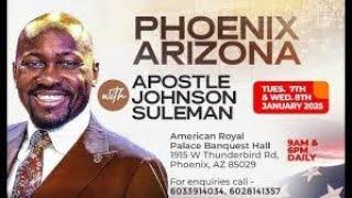 Phoenix Arizona Recovery Conference 2025 | Day 2 Morning with Apostle Johnson Suleman