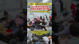 中疾控：全国新冠阳性率突破16%！NB 1系列分支可能会成为未来的流行株！专家：五月中旬就是波峰区域#提醒 ©惠州日报