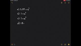 Write each decimal in scientific notation: 0.0885 * 10^2 = 8.85 Convert the following measurements:…