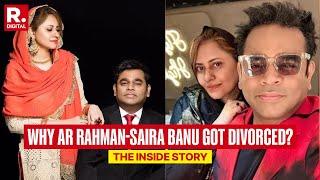 Why AR Rahman-Saira Banu Got Divorced? The Inside Story