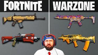 I Tested FORTNITE vs. WARZONE META Loadouts...