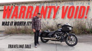 I VOIDED MY WARRANTY ON MY 2024 HARLEY-DAVIDSON ROAD GLIDE!