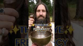 ️THIRD EYE CHAKRA️ Full Moon Tibetan Bowl Frequency. #soundhealing #soundviral