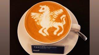 How to make unicorn latte Art |Arts of Rasel | Barista QATAR