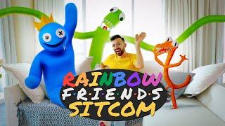 RAINBOW FRIENDS SITCOM [Short Horror Film] | Rainbow Friends in real life