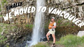 we moved to Vancouver || US to Canada, road trip