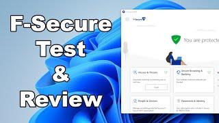 F-Secure Antivirus Test & Review 2022 - Antivirus Security Review - Protection Test