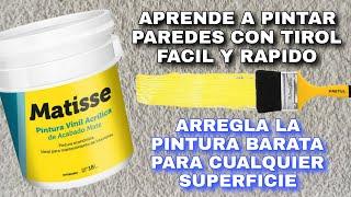 COMO ARREGLAR PINTURA BARATA PARA CUALQUIER SUPERFICIE