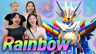 Ladies' reaction who saw Kamen Rider Rainbow Gotchard for the first time｜Ep. 48