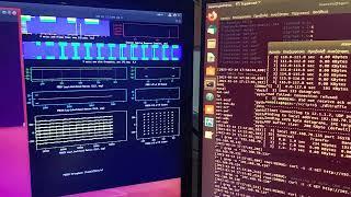 Open Air Interface 5G system Downlink E2E Traffic Demo