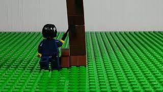 Рубка дерева (Lego Stop Motion)