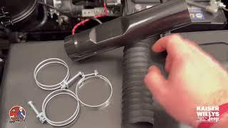 Willys Jeep How To: Oil Bath Air Cleaner Installation - CJ-2A