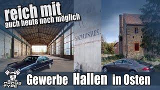 Reich mit Gewerbe Hallen in Osten der BRD - auch heute noch möglich