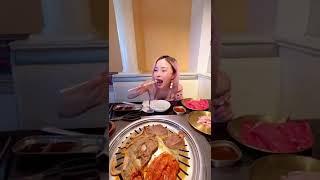 Couple’s Korean BBQ Date at Song Hak  #shorts #coupleshorts #couplegoals