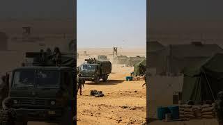 Indian Army Sets Up Desert Camp Near Border | Military Camp Setup in Harsh Terrain #bharatkeveer