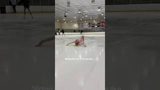 Credit: ​⁠@lainedubin best trend ever!  #figureskating #shorts #iceskating #short #figureskater