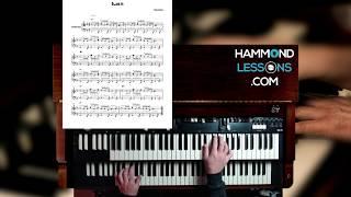 Blues #1 - Frank Montis | For students | hammondlessons.com