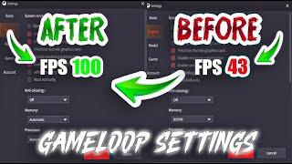 Boost FPS In Low End Pc  | Best Settings for PUBG MOBILE Emulator 2024