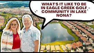 What's it like to be in Eagle Creek Golf Community in Lake Nona