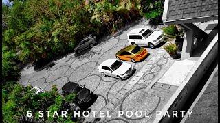 10k FOLLOWERS POOL PARTY. 6 STAR HOTEL