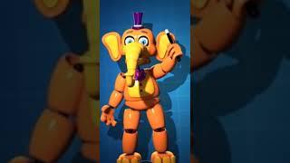 FNAF AR FROSTED PIZZARIE SIMALATOR ANIMATRONICS | JAZE CINEMA#fnafedits#shorts#capcut #edits