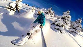 The Art of Ride - Snowboarding Off Piste Backcountry - DJI Phantom 2 GoPro Hero 3+